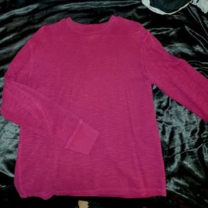 Merona Maroon Crewneck Sweater Size M